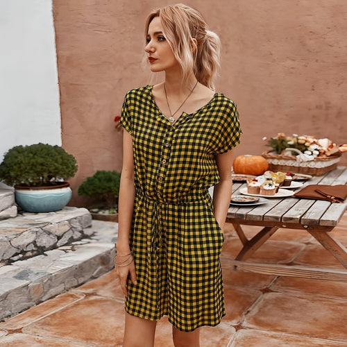 Temperament Pendler-Jumpsuit