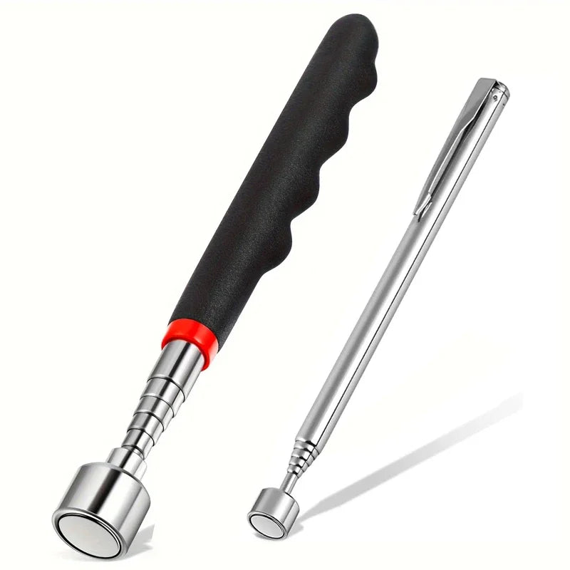 Handmagnet-Teleskopgreifer – Ausziehbarer Pickup-Stift, tragbarer Magnet für schwer erreichbare Stellen