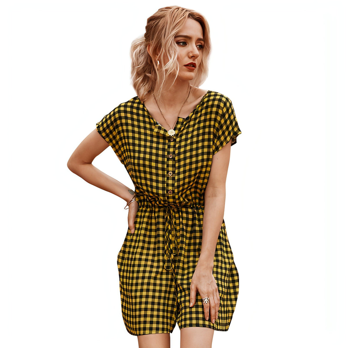 Temperament Pendler-Jumpsuit