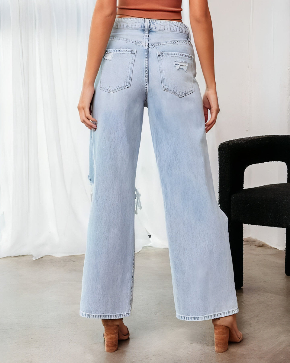 Ripped Slimming Jeans für Damen