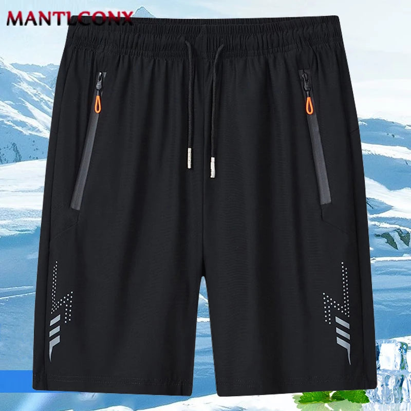 Quick-drying Shorts Men Board Short Pants Summer Breathable Sports Shorts Men Casual Elastic Running Gym Fitness Men&