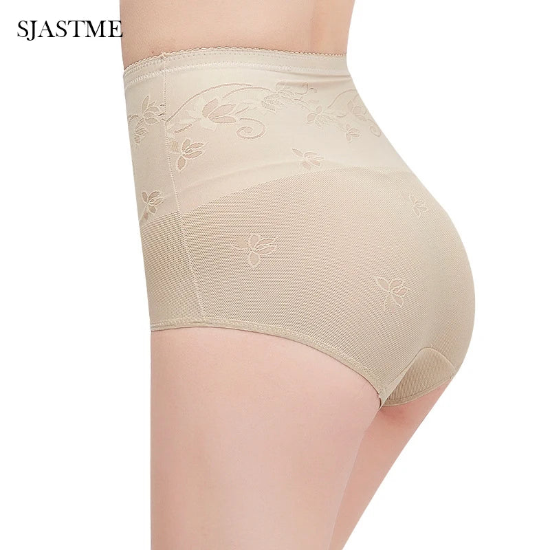 Sexy Slimming High Waist Underwear Women Shapewear Briefs Butt Lifter