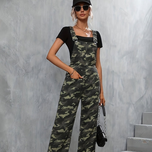 A.1 Damen-Street-t-Denim-Trägerhose (Jeans) Overall