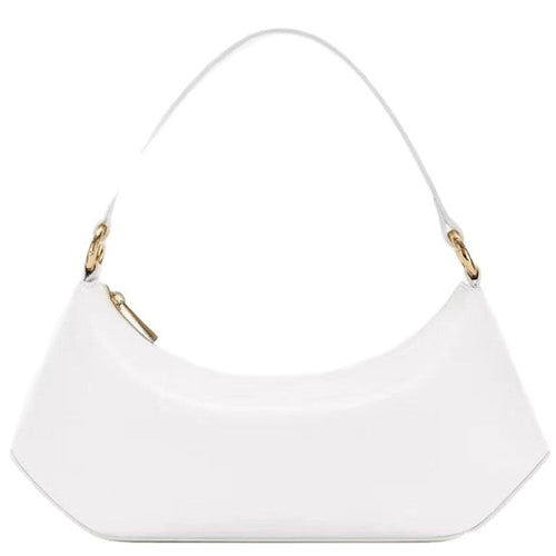 Simple shoulder bag underarm bag, versatile handbag, soft leather