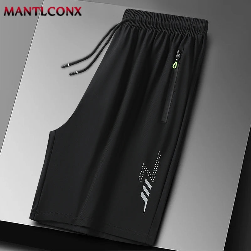 Quick-drying Shorts Men Board Short Pants Summer Breathable Sports Shorts Men Casual Elastic Running Gym Fitness Men&