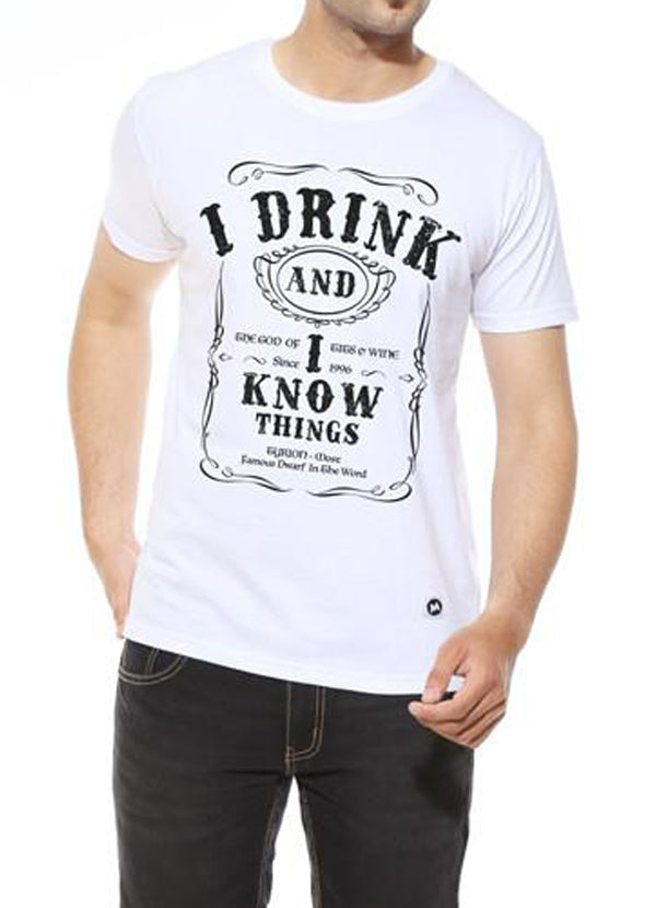 I Drink and I know Things - White Men&