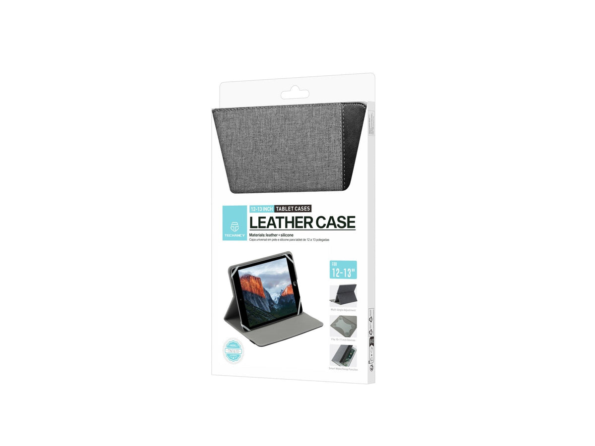Techancy Capa Tablet TN1610 Universal Para 12-13 Polegadas Couro
