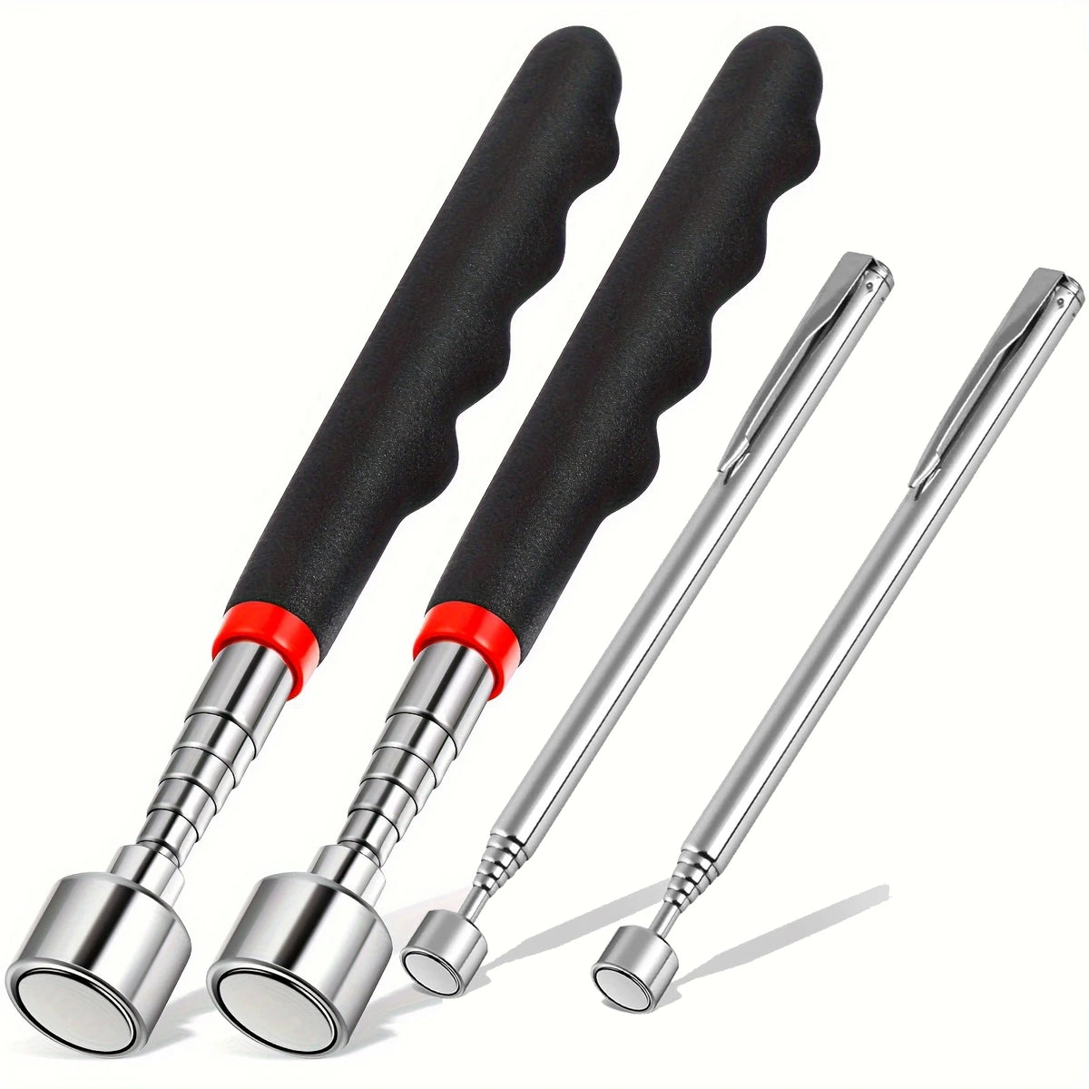Handmagnet-Teleskopgreifer – Ausziehbarer Pickup-Stift, tragbarer Magnet für schwer erreichbare Stellen