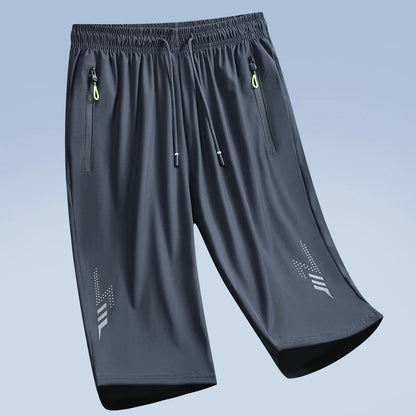 Neue schnell trocknende Jogging-Fitness-Shorts für Herren, Sommer-Sport-Laufshorts, leichte Unterteile, dünne, atmungsaktive Strandshorts für Herren