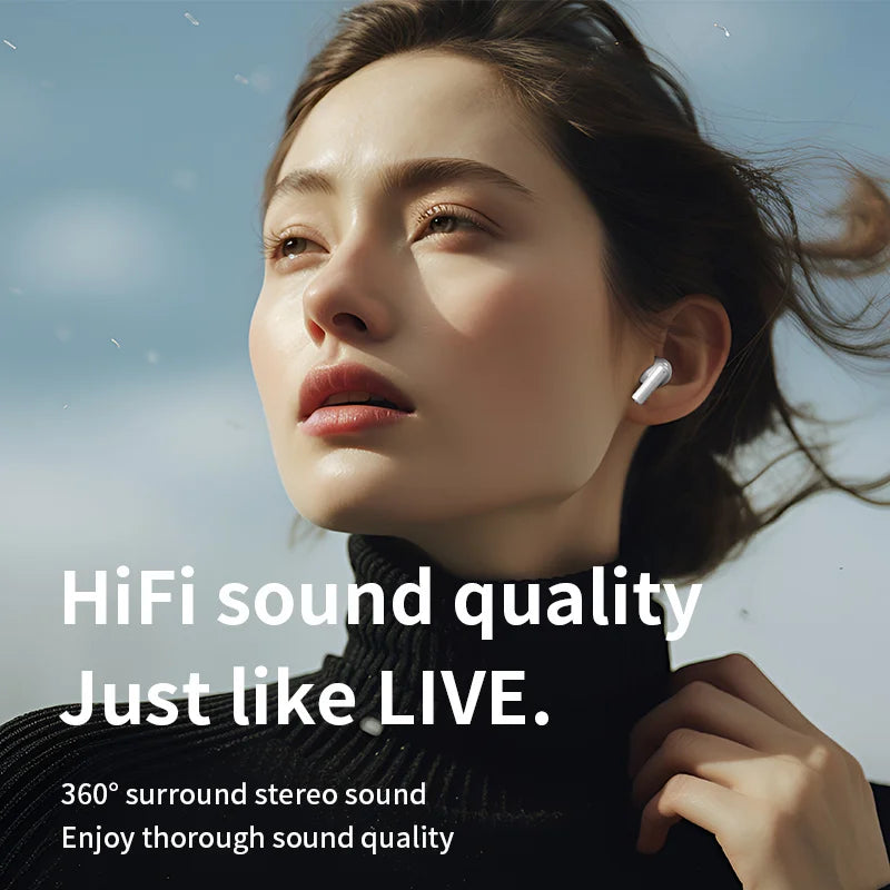 New wireless Bluetooth headset TWS headset with microphone stereo sports in-ear headset touch long standby
