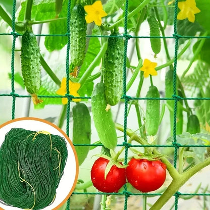 Pflanzenspalier-Pergolen, strapazierfähiges Polyester-Ranknetz, Gartenspaliernetz mit quadratischen Maschen für Kletterpflanzen, Gemüse,