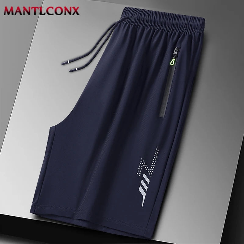 Neue schnell trocknende Jogging-Fitness-Shorts für Herren, Sommer-Sport-Laufshorts, leichte Unterteile, dünne, atmungsaktive Strandshorts für Herren