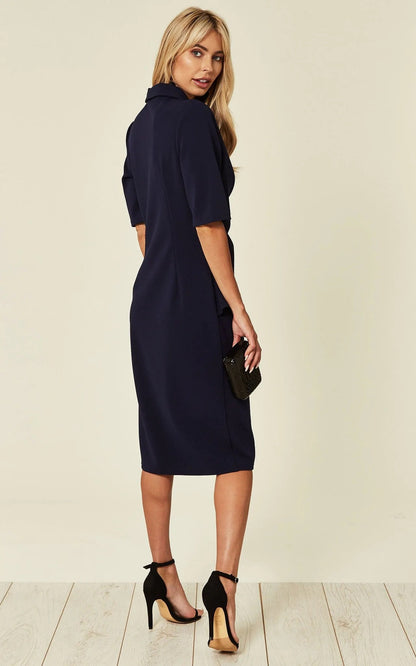 Diane Wickelblazer-Kleid
