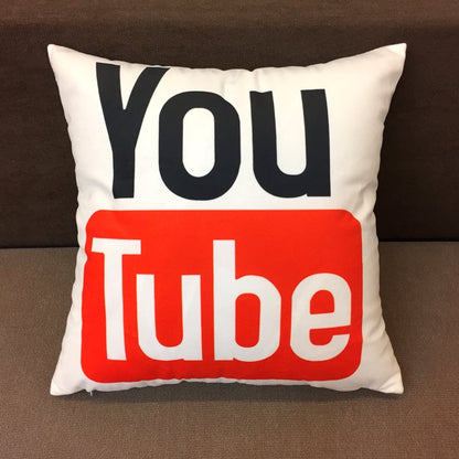 Social Logo Pillow