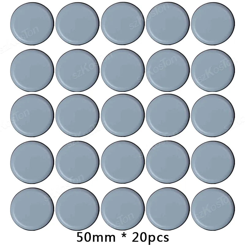 20PCS Möbelgleiter Stuhlbeinkappen Tischbein Block Anti-Kratz Einfaches Bewegen Schwerer Möbel Beinauflage Verdickte Umzugs-Pads