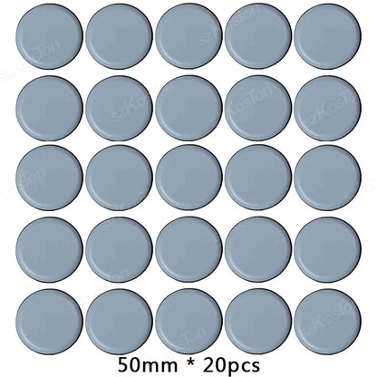 20PCS Möbelgleiter Stuhlbeinkappen Tischbein Block Anti-Kratz Einfaches Bewegen Schwerer Möbel Beinauflage Verdickte Umzugs-Pads