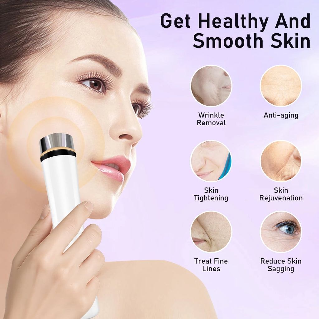 The Electric Facial Massager Can Vibrate and Lift The Facial Skin in 4 Adjustable Modes Women Beauty Instrument Skin Care Tool