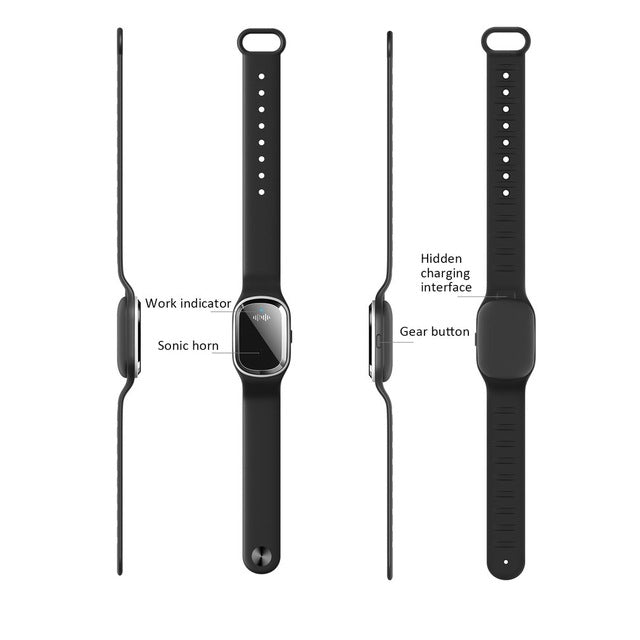 Super Shield Mückenabwehr Armband Ultraschall und Elektronisch