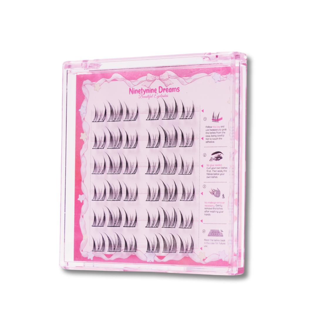 ```json
{
  "text": "[OHNE KLEBER] Blossom Lashes"
}
```