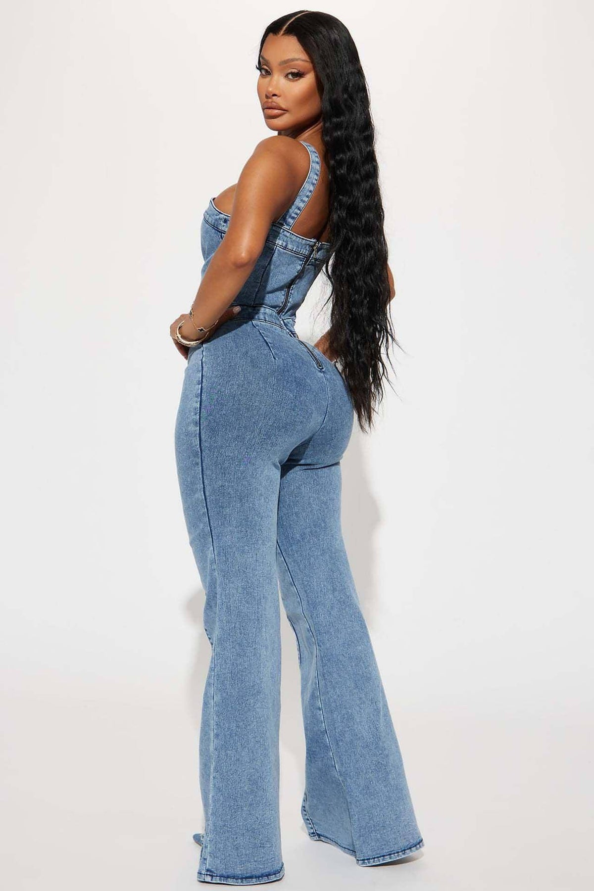 Damen-Jumpsuit, neu, schmal geschnitten, figurbetont