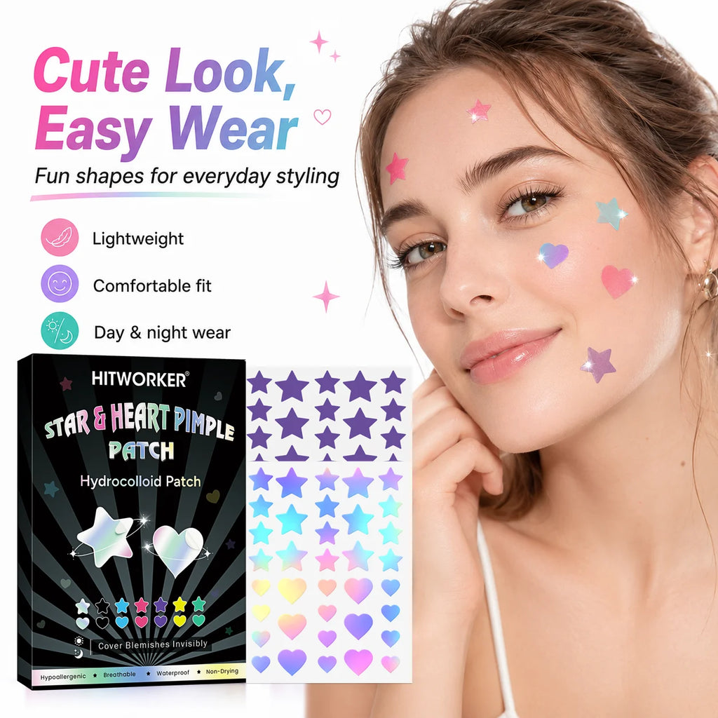 432 pieces/box of acne patches, non irritating acne stickers, high-quality salicylic acid and tea tree oil acne patches, gifts