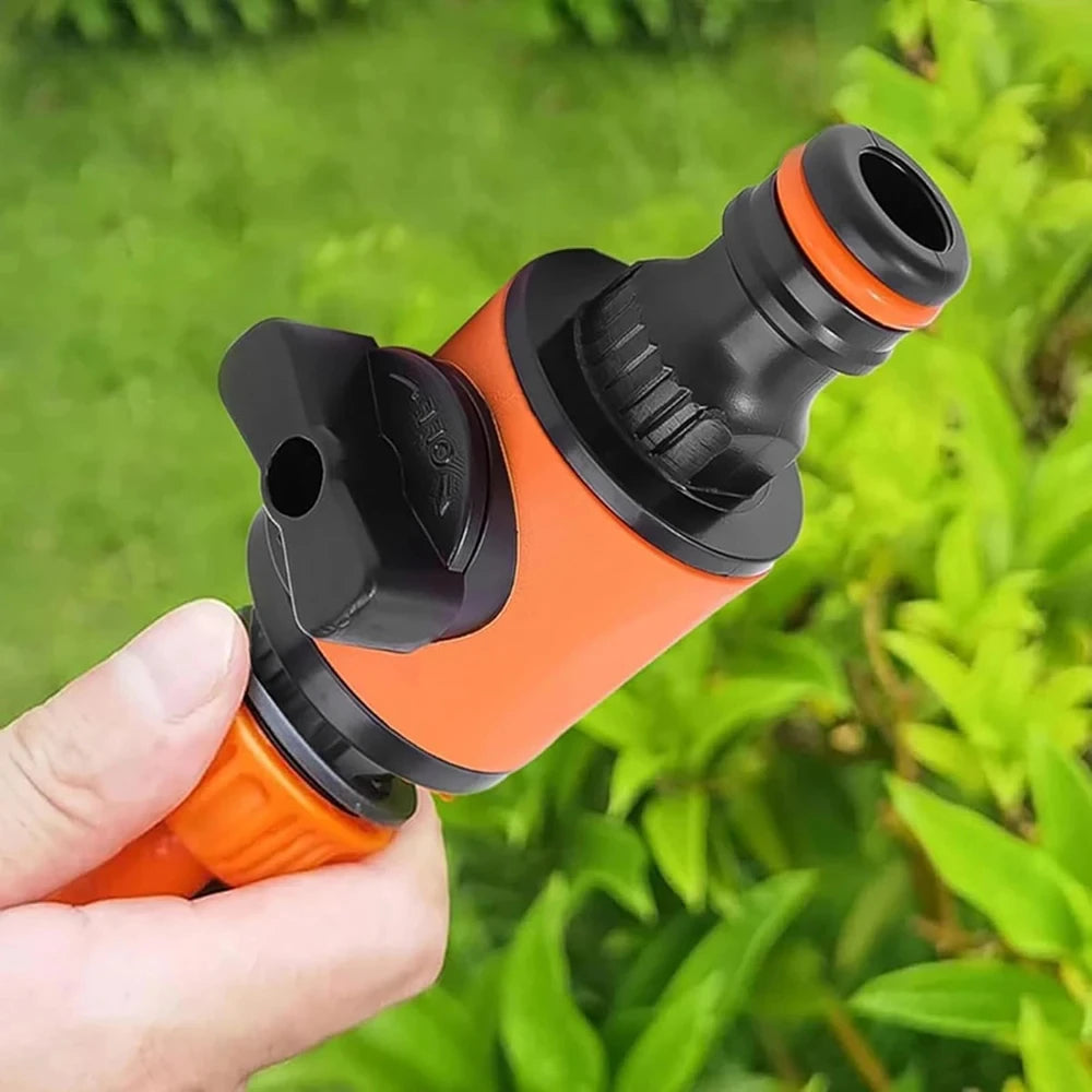 Garden Hose Pipe Tap Shut Off Valve Fitting Connector Pipe Coupler Stop Water Connection Repair Joint Irrigation System Adap