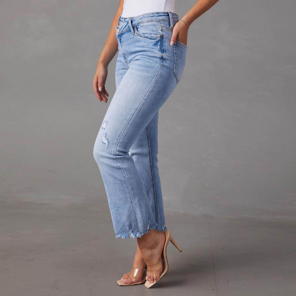A.1 Fashion Washed Jeans für Damen