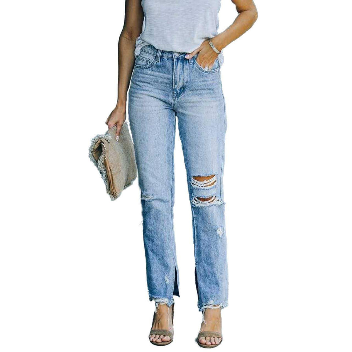 SkyFade™ – Fashion Street Washed Jeans