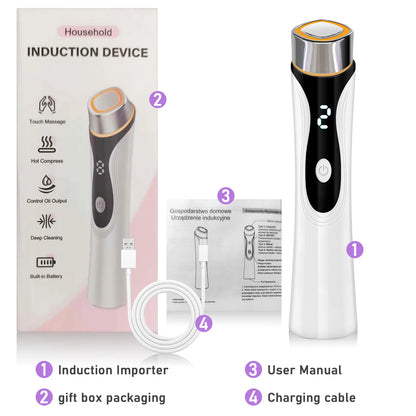 The Electric Facial Massager Can Vibrate and Lift The Facial Skin in 4 Adjustable Modes Women Beauty Instrument Skin Care Tool