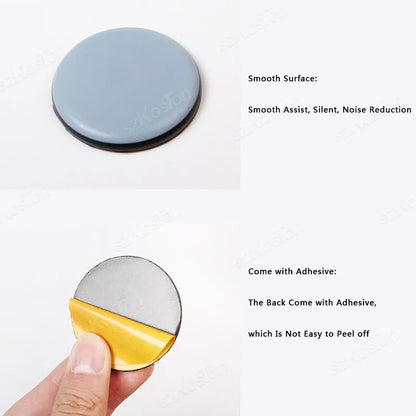 20PCS Möbelgleiter Stuhlbeinkappen Tischbein Block Anti-Kratz Einfaches Bewegen Schwerer Möbel Beinauflage Verdickte Umzugs-Pads