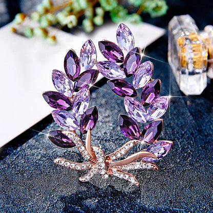 Lovely Butterfly Bee Brooch For Women Shiny Rhinestone Pearl Animal Insect Lapel Pins Wedding Party Coat Dress Jewelry Gifts
