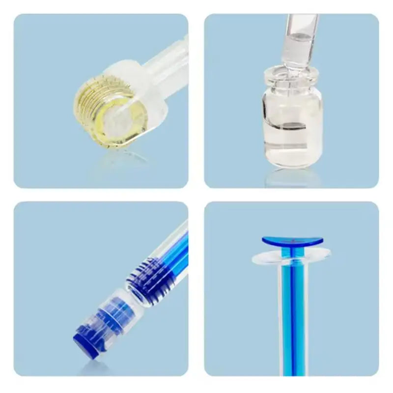 Microneedle Roller Stamp 0.25mm - Serum Applicator for Beard Growth Scalp Hair Facial Beauty Skincare Tool