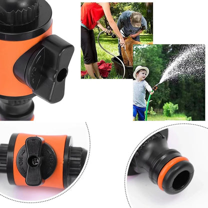 Gartenschlauchhahn Absperrventil Anschlussstück Schlauchverbinder Wasserstopp Reparaturverbinder Bewässerungssystemadapter