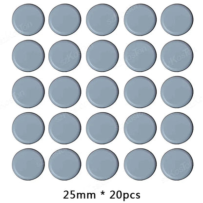 20PCS Möbelgleiter Stuhlbeinkappen Tischbein Block Anti-Kratz Einfaches Bewegen Schwerer Möbel Beinauflage Verdickte Umzugs-Pads