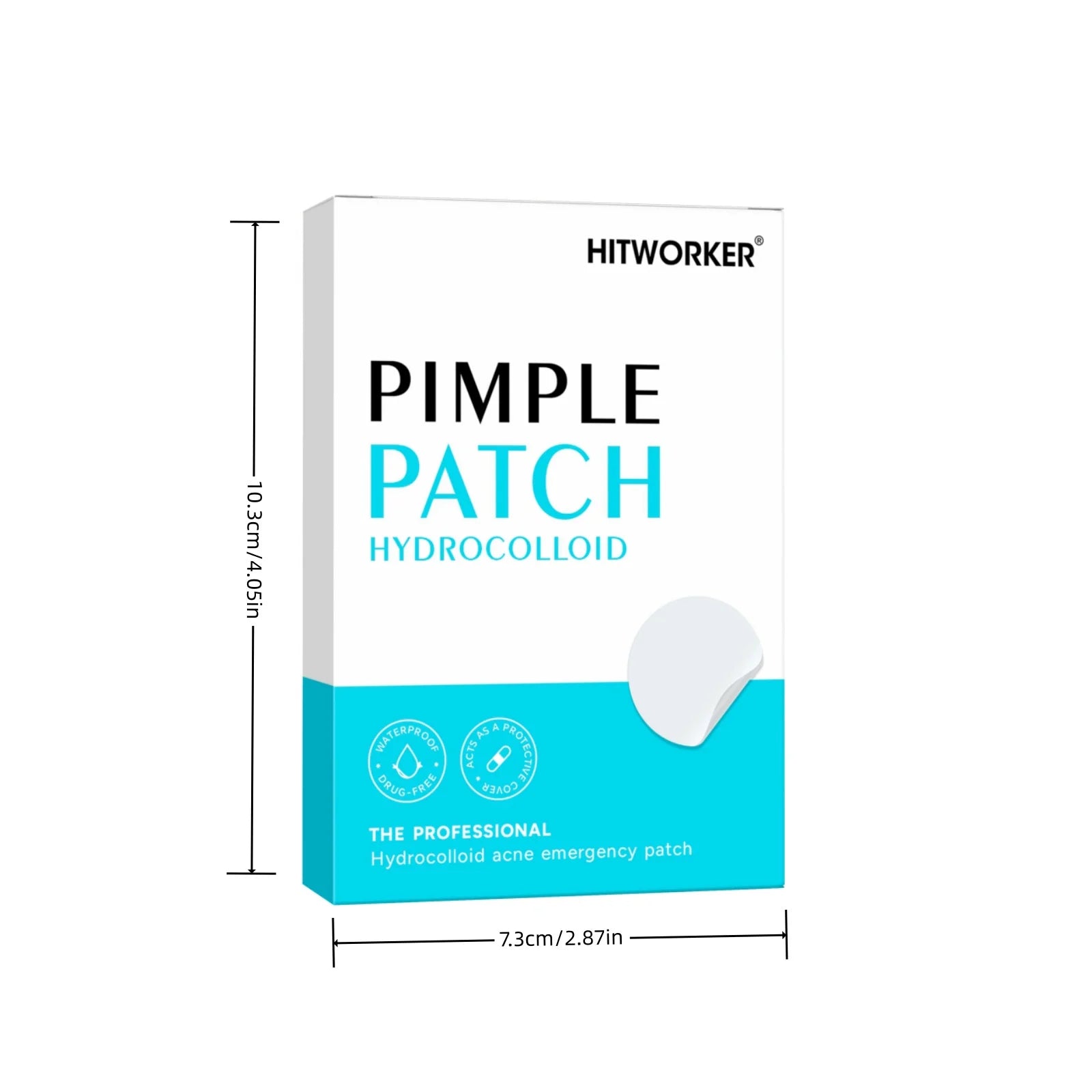 144/360/720pcs Hydrocolloid Acne Pimple Patches for Face, Effective Blemish Spot Treatment, Invisible & Skin-Friendly