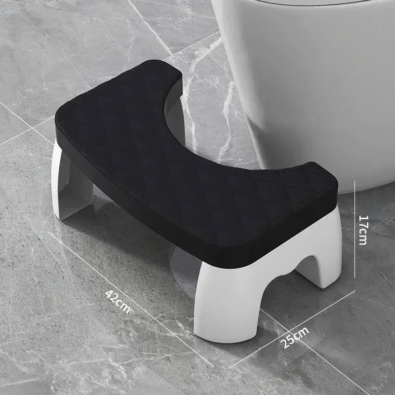 Universal Squatty Potty Toilet Stool - Waterproof Foot Stool for Adults, Kids, Seniors &amp; Pregnancy Support