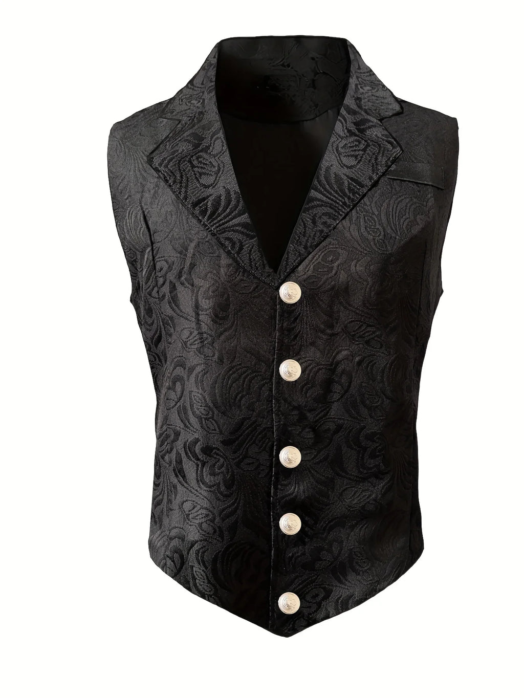 2026 Men's vest retro jacquard vest British style business casual top American style shoulder