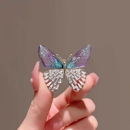 Lovely Butterfly Bee Brooch For Women Shiny Rhinestone Pearl Animal Insect Lapel Pins Wedding Party Coat Dress Jewelry Gifts