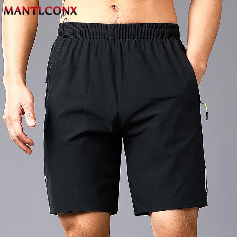 Neue schnell trocknende Jogging-Fitness-Shorts für Herren, Sommer-Sport-Laufshorts, leichte Unterteile, dünne, atmungsaktive Strandshorts für Herren