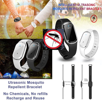 Super Shield Mückenabwehr Armband Ultraschall und Elektronisch