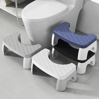 Universal Squatty Potty Toilet Stool - Waterproof Foot Stool for Adults, Kids, Seniors &amp; Pregnancy Support