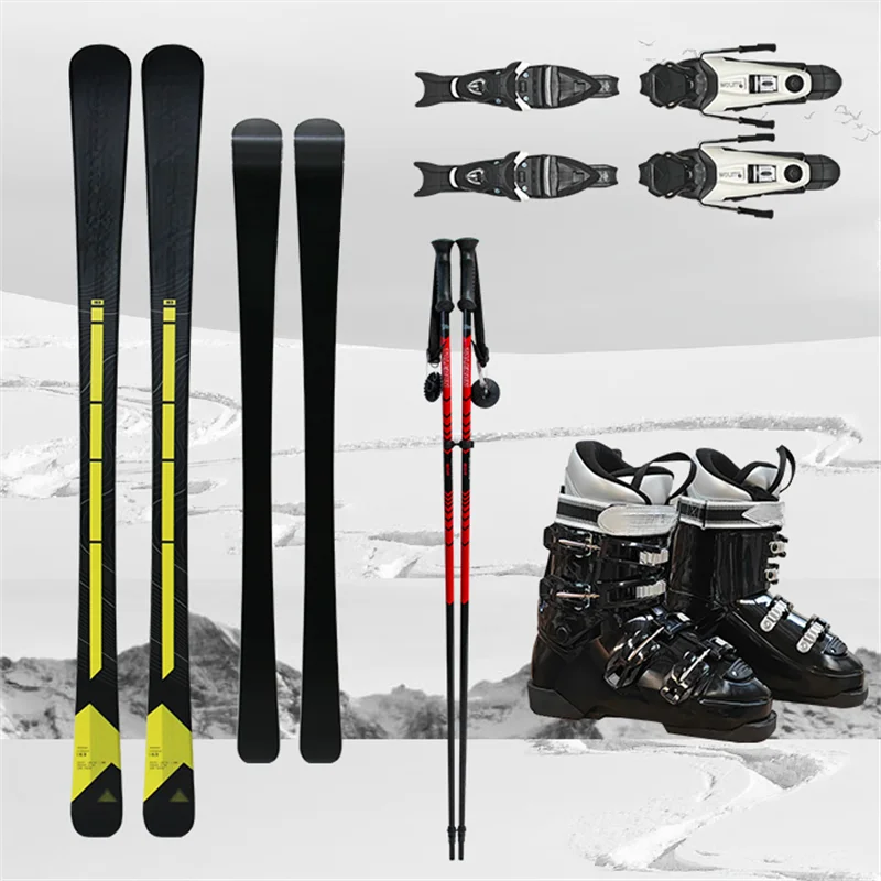 Ski Snowboard Set Bindings Helmets Steel Wholesale Price Winter Sports Gear Cap Construction Skiing Board Boots