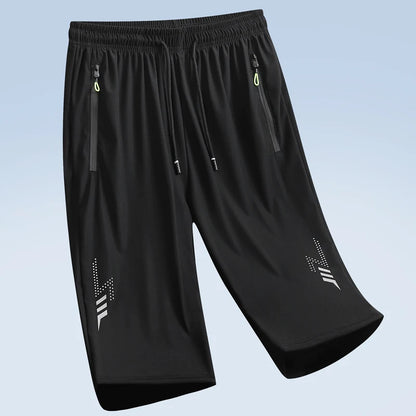 Neue schnell trocknende Jogging-Fitness-Shorts für Herren, Sommer-Sport-Laufshorts, leichte Unterteile, dünne, atmungsaktive Strandshorts für Herren