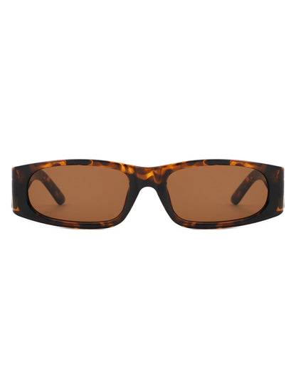 Talon – Rechteckige, schmale Retro-Sonnenbrille im Fashion-Stil