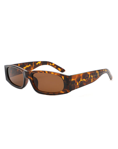 Talon – Rechteckige, schmale Retro-Sonnenbrille im Fashion-Stil