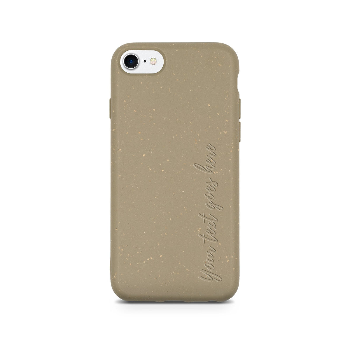 Biodegradable Personalized Phone Case - Olive Green