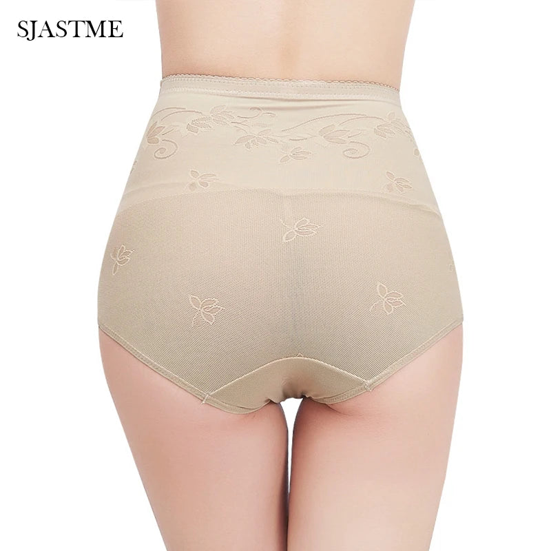 Sexy Slimming High Waist Underwear Women Shapewear Briefs Butt Lifter