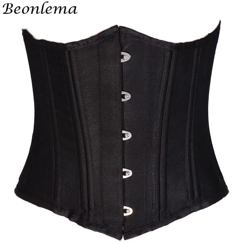 Beonlema 26 Steel Bone Waist Corset  Shapers tummy slimming sheath