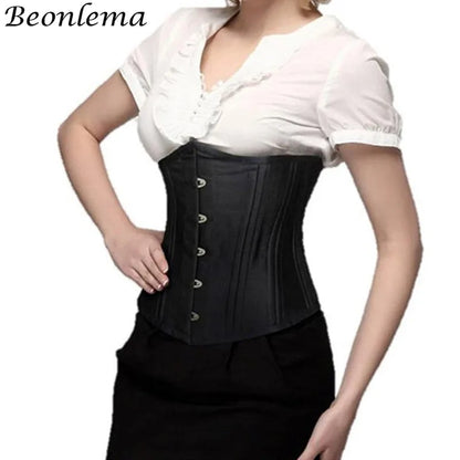 Beonlema 26 Steel Bone Waist Corset  Shapers tummy slimming sheath