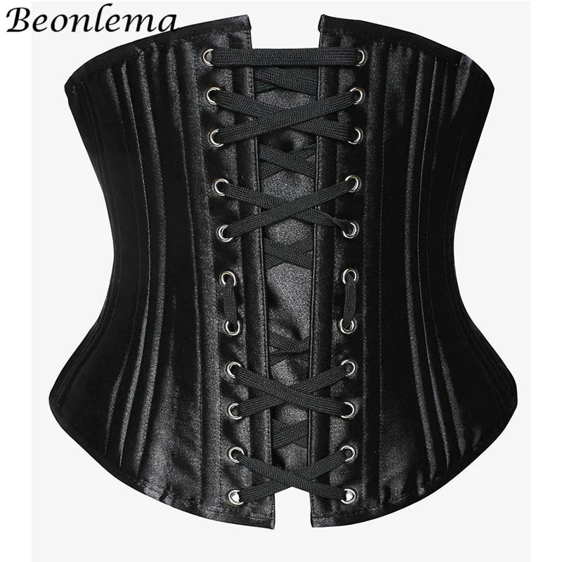 Beonlema 26 Steel Bone Waist Corset  Shapers tummy slimming sheath